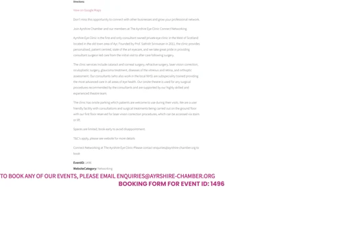 Event Booking Automation