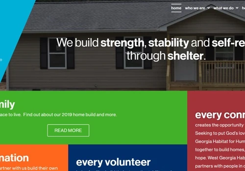 West Georgia Habitat for Humanity website