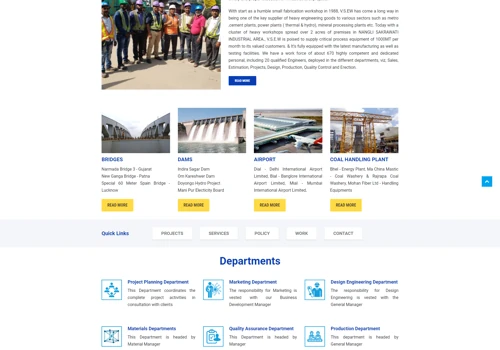 Website & UI Design for Engineering Firm