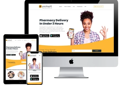 Built Wordpress Website for Packapill in 3 Days