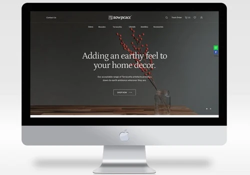 Sowpeace eCommerce Website Development
