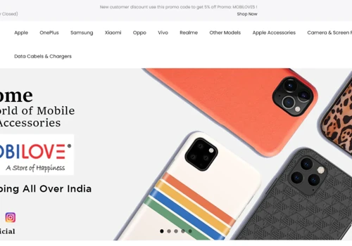 Mobilove eCommerce Website Development