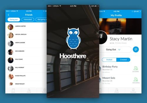 Mobile App Development for Hoosthere