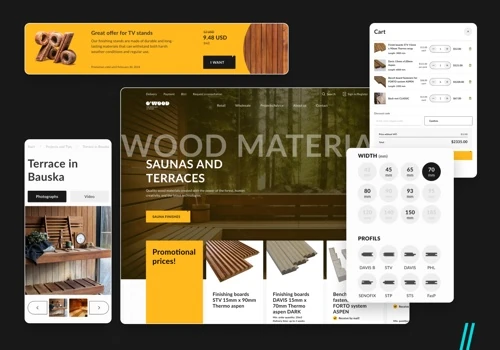 Owood - Website development and maintenance