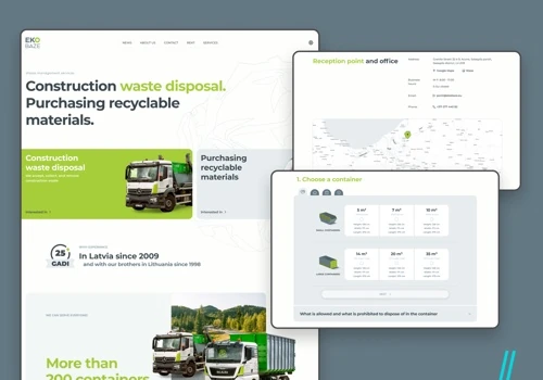 Ekobaze - Website development and maintenance