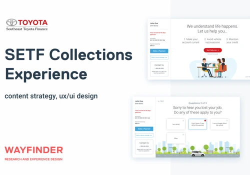 Southeast Toyota Finance (SETF) Collections Experience