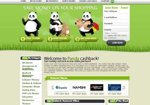 Pandacashback