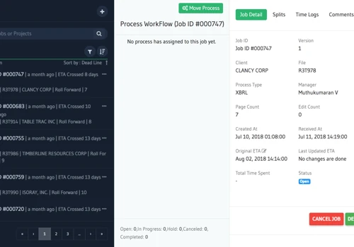 Job and Time Tracking Management System