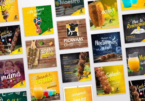 Pichanas Grill - Social Media Marketing