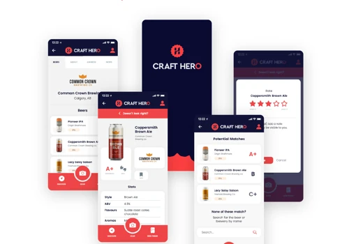 Craft Hero Beer Rating App