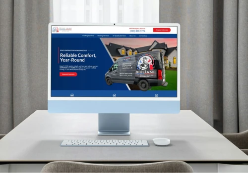 Web Design & Local SEO for CT HVAC Contractor