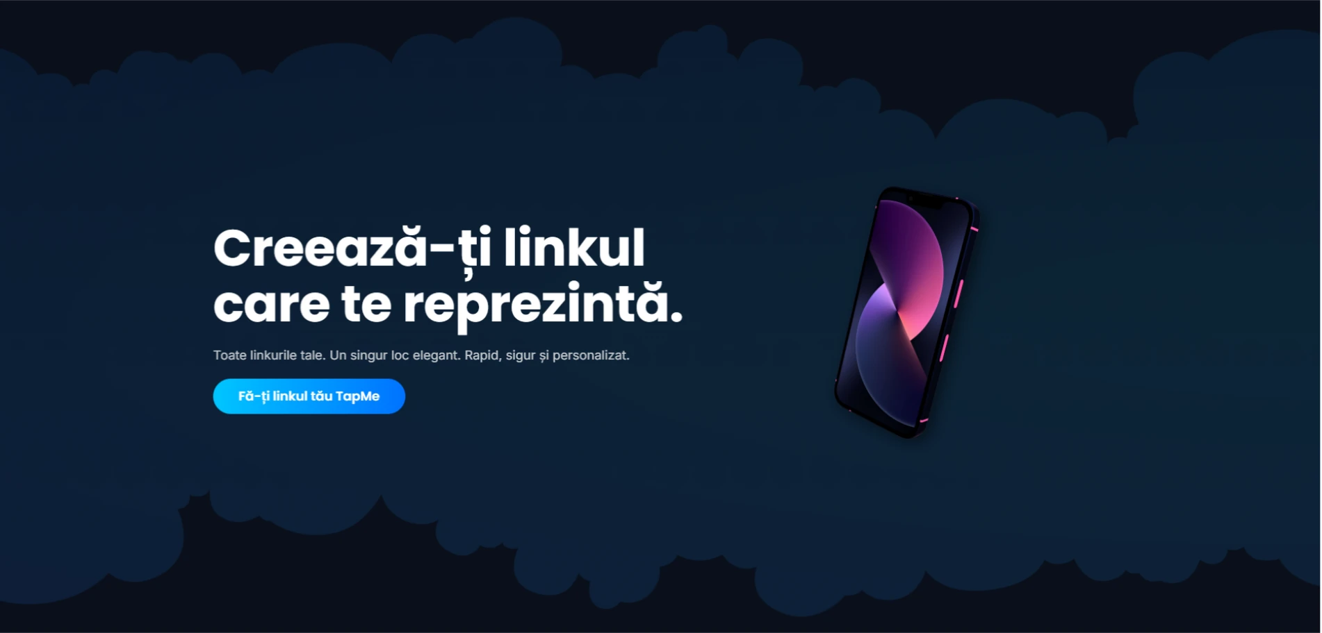 Link-in-bio platform with premium design