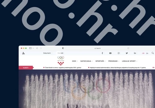 Croatian Olympic Committee new website