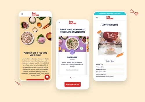 Dog Heroes – Custom E-commerce Website