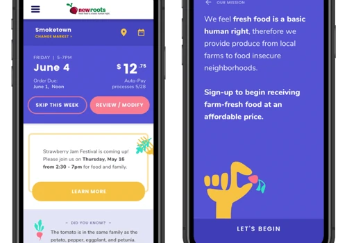New Roots Mobile App