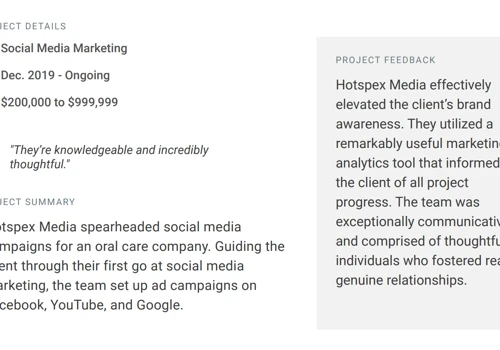 Oral Care: Media Buying & eCommerce