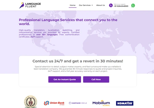 Language Fluent Services
