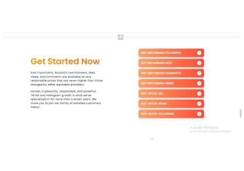 BuyLikes Services – Social Media Web Build
