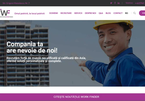 International Work Finder