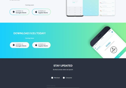 One Page Website