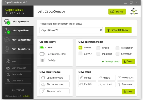 CaptoSuite UI