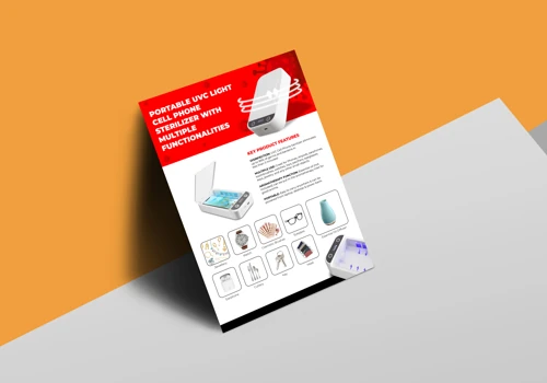 Phone Sanitizer Flyer