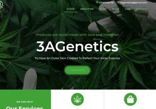 E-Commerce development for 3AGenetics