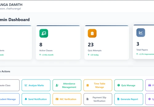 Student Learning Management System (LMS)