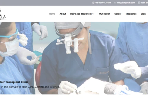 Satya Clinic - Delhi's No 1 Hair Transplant Clinic