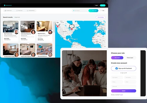No-Code Flat Rental P2P Marketplace