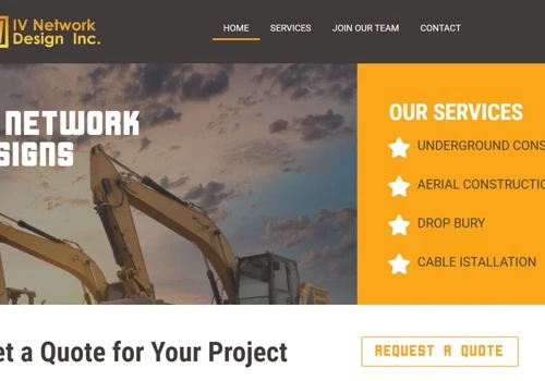 IV Network Designs - Construction Company