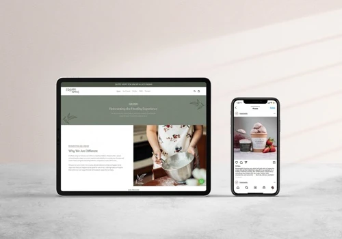 Frozenwells Branding, Website Design & Development