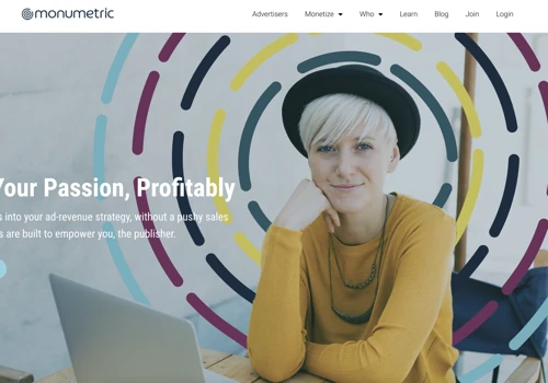 Monumetric Website Redesign