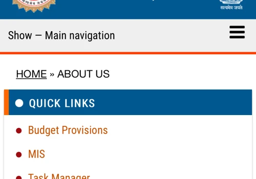 Madhya Pradesh Energy Department Website