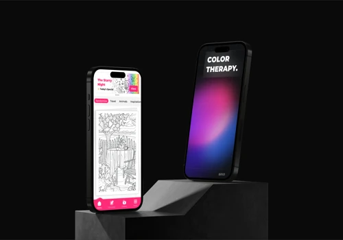 Color Therapy App: Canvas for Self-Expression