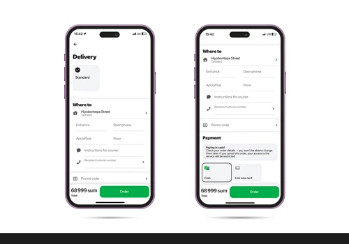 Express 24 – iOS Food Delivery App | Swift, Pickup