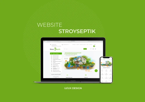 Web Design / Ui/Ux online store "Stroy Septik"