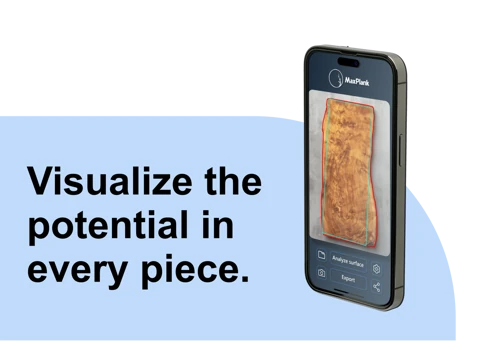 Maximal surface size for a carpentry industry