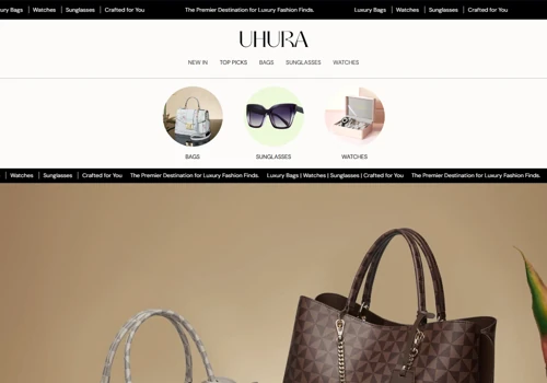 Custom Shopify Store Design & Development- UHURA