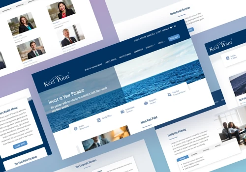 Financial Services Website Design