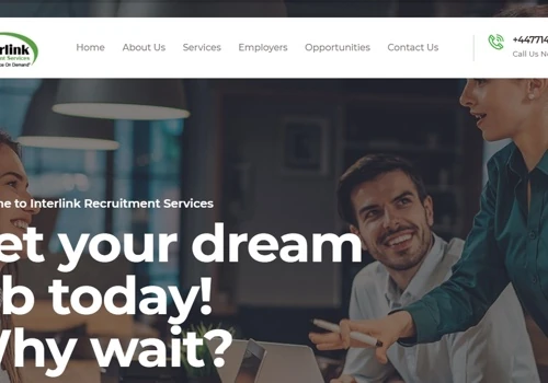 Recruitment Website for IRS UK