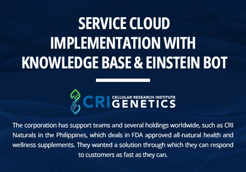 Service Cloud with Knowledge Base & Einstein Bot