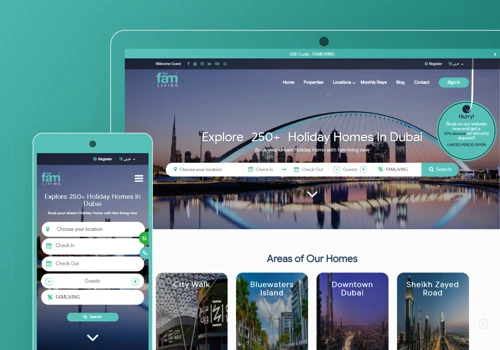 Fam Living Dubai Touring portal
