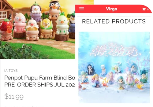 The best in collectible toys - Ecommerce Platform