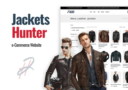 Jackets Hunter (Ecommerce Website)
