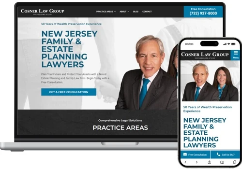 Website Redesign for New Jersey Family Law Firm