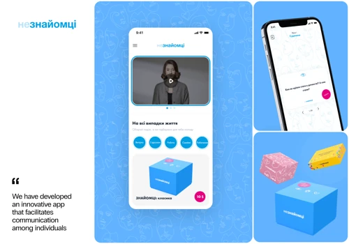 App development & Design for Znayomci
