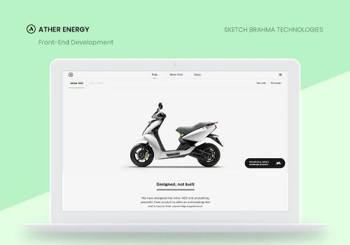 Front-End Development for Ather Energy