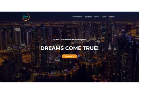 DMT Vacations Website | Web Design & Development