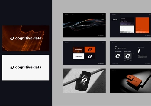 Brand Identity for AI Startup Cognitive Data